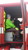 Ja kyytissäkin pääsi käymään
